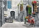 Пазл Castorland puzzle Очаровательная аллея с красным велосипедом, 500 эл. (B-53339) - изображение 2