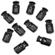 Набор стоперов Mil-Tec Cord Stopper Black (13458202) - изображение 1