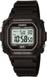 Часы наручные мужские Casio F-108WH-1ACF Электронные часы с влагозащитой Casio оригинал Цвет черный - изображение 1