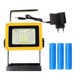 Светодиодный аккумуляторный прожектор Led FloodLight 30W переносной ручной фонарь на подставке - изображение 2