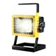 Светодиодный аккумуляторный прожектор Led FloodLight 30W переносной ручной фонарь на подставке - изображение 7