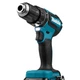 Аккумуляторная ударная дрель-шуруповерт Makita DHP 485 RFJ 2 акб, з/у, кейс (DHP485RFJ) - изображение 3