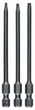 Набір біт Bosch Extra Hard T8/10/15 89 мм, 1/4", 3 шт (2607001759) - зображення 1