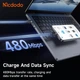 Кабель быстрой зарядки с магнитной функцией Mcdodo USB-A to Lightning 3A Magnetic Self-Winding Data Cable 1.2m CA-6000 - изображение 7