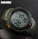 Мужские спортивные наручные часы SKMEI 1068 зеленые - изображение 4