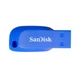 Flash SanDisk USB 2.0 Cruzer Blade 64Gb Electric Blue (SDCZ50C-064G-B35BE) - изображение 1