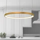 Підвісний світильник Friendlylight Santorini 98 LED 90W 3000/4000K Gold FL3021 - зображення 1