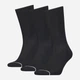 Набор мужских носков высоких хлопковых Calvin Klein 701218725-001 One Size 3 пары Черный (8720245219624) - изображение 1
