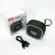 Портативна бездротова колонка TG659, Bluetooth, Green с ремешком (080h-green) - изображение 3