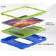 Чехол ARM Pro Apple iPad Pro 12.9" (2018) противоударный с подставкой Blue/Green - изображение 9