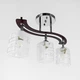 Люстра стельова Light House LNF-17476/3 CR хром з поворотним плафоном - зображення 1