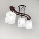 Люстра стельова Light House LNF-17476/3 CR хром з поворотним плафоном - зображення 2