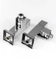 Кран угловой квадратный Mario G1/2" комплект 2шт - изображение 2