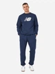 Спортивные штаны утепленные мужские New Balance Sport Essentials Fleece MP41503NNY XL Синие (197375355832) - изображение 3