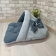 Лежак норка з капюшоном для котів та собак Animals_joy M 70*60 cм (021) - изображение 1