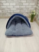 Лежак норка з капюшоном для котів та собак Animals_joy M 70*60 cм (016) - изображение 4