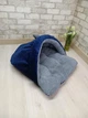 Лежак норка з капюшоном для котів та собак Animals_joy M 70*60 cм (016) - изображение 5