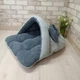 Лежак норка з капюшоном для котів та собак Animals_joy M 70*60 cм (021) - изображение 4