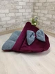 Лежак норка з капюшоном для котів та собак Animals_joy M 70*60 cм (020) - изображение 5