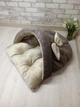 Лежак норка з капюшоном для котів та собак Animals_joy S 60*50 cм (003) - изображение 6