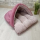 Лежак норка з капюшоном для котів та собак Animals_joy S 60*50 cм (011) - изображение 2