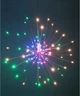Гирлянда штора роса "Пучок Фейерверк", 3x0,6м, 1000 LED, 220V, 8 режимов, IP44, Мультиколор - изображение 4