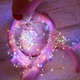 Гірлянда штора роса "Фейєрверк", 3x0,6м, від USB, 200 LED, 8 режимів + статичний, IP44, Мультиколор - зображення 5