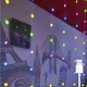 Світлодіодна гірлянда штора "Кришталеві кульки", 3x2м, від USB, 240 LED, 8 режимів, IP44, Мультиколор - зображення 1