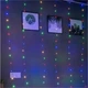 Світлодіодна гірлянда штора "Кришталеві кульки", 3x2м, від USB, 240 LED, 8 режимів, IP44, Мультиколор - зображення 4