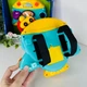 Детская игрушка Музыкальный руль с креплением на коляску, с украинской озвучкой 23 × 12 × 25 бирюзовый 61847 - изображение 4