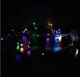 Xmas гирлянда 50 LED 5 м медная проволока мультицвет от батареек+USB (FG22) - изображение 4