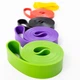 Набір гумок для підтягування 5шт, гумові петлі-еспандери (гума) для фітнесу OSPORT (OF-0256) - зображення 3