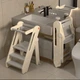 Вежа-помічник Terrio "Towy" Сіро-бежева - зображення 1