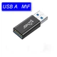 Адаптер перехідник USB A 3.0 Male - USB A Female Black - изображение 3
