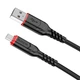 Кабель Hoco X59 USB to MicroUSB 2m black - зображення 1