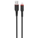 Кабель Hoco X59 USB to MicroUSB 2m black - зображення 2