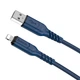 Кабель Hoco X59 USB to Lightning 2m blue - зображення 1