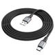 Кабель Hoco X92 USB для Type-C 3m black - зображення 7