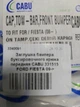 Заглушка бампера буксирувального гака передня CABU 331515 FORD FIESTA 09-> - зображення 2