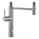 Смеситель для кухни с гибким изливом Kroner KRP Ersel - GRP03999 графит pvd - изображение 5
