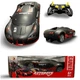 Машина-трансформер з пультом та 2-ма акумуляторами AUTOBOTS Bugatti Veyron 1:12 масштаб 32*10*16 см Чорно-Червона - зображення 2
