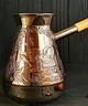 Турка джезва Сторчай медная Лебеди 600 мл - изображение 1