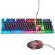Набір дротова клавіатура та миша Combo HOCO Luminous gaming GM18, чорний - изображение 1