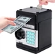 Игрушечный сейф-копилка UFT Cashbox Black музыкальный с электронным купюроприемником (UFTCashboxBlack) - изображение 1