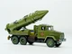 Машинка Автопром Військова техніка «Краз ракетна установка» KR-2202-03 - зображення 2