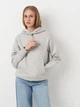 Худи женское GANT Shield Hoodie 4201413-94 XS Серое (7325707703454) - изображение 1