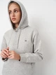 Худи женское GANT Shield Hoodie 4201413-94 XS Серое (7325707703454) - изображение 4