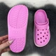 Сабо кроксы женские Dago Style розовые 41 р (26 см) 4540 - изображение 5