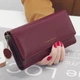 Кошелек Fashion 280 женский бордовый - изображение 2