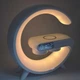 Лампа G11 Smart Light 4в1с Bluetooth колонкой будильником и беспроводной зарядкой - изображение 3